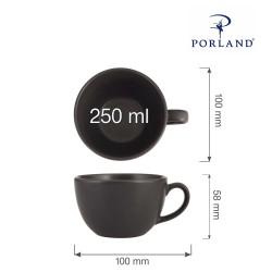 Filiżanka elegancka Coal 250 ml