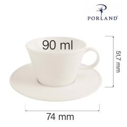 Filiżanka do espresso elegancka Line 90 ml