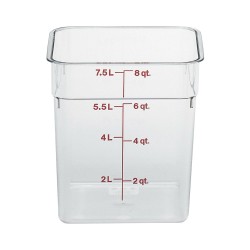 Pojemnik z poliwęglanu Cambro Camwear 7,6 l 215x215x230 mm