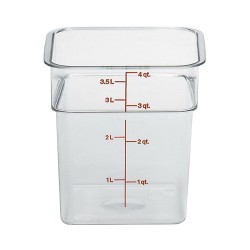 Pojemnik z poliwęglanu Cambro Camwear 3,8 l 185x185x187 mm