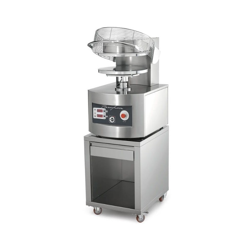 Prasa do ciasta do pizzy Cuppone Pizzaform | Ø50-52 cm | 400 placków/h | 6,6 kW | PZF/50DS