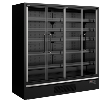 Supermarketowy regał chłodniczy 2165L Galaxy+ GP20FGD Black