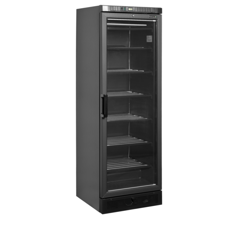Czarna zamrażarka ekspozycyjna UFSC371G Black
