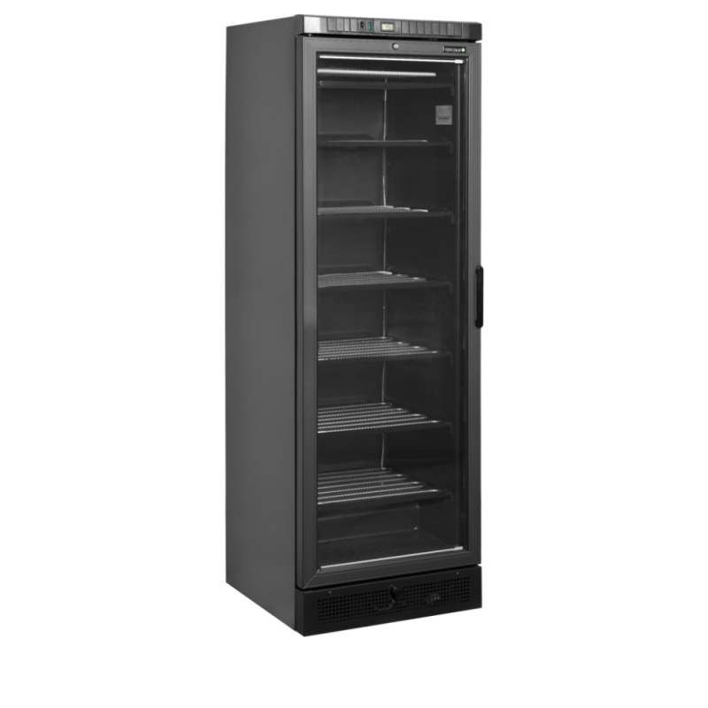Zamrażarka ekspozycyjna, zawiasy z lewej strony UFSC371G Black L/H