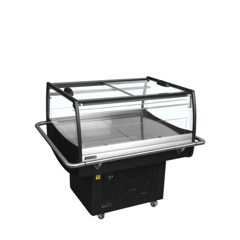 Czarna chłodziarka impulsowa PDC90SL Acrylic Sides 4 Bumpers