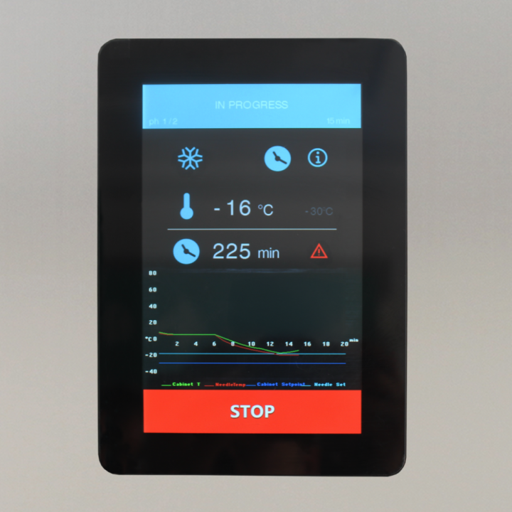 Szokówka chłodziarka/zamrażarka z nawiewem 5*GN1/1 i blachy 600x400 BLCA5X1