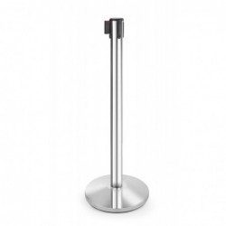 Słupek odgradzający z taśmą...