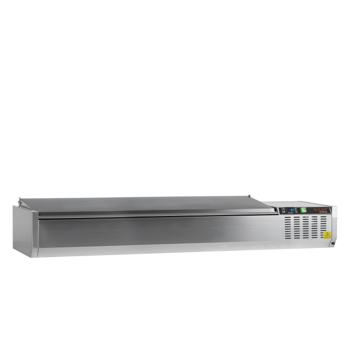 Witryna chłodnicza 8*GN1/3 GVC38-180 S/S