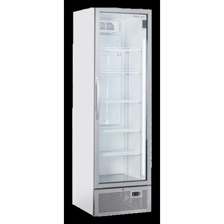 Chłodziarka na napoje Coolhead 1 drzwiowa z drzwiami szklanymi biała 595x680x2018 Wariant podstawowy