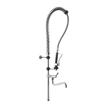 DOC - 4 PL ﻿Spryskiwacz Profi line z baterią ścienną i wylewką Redfox 00007470