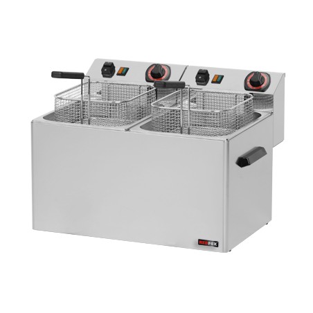 FE - 77 ﻿Frytownica elektryczna 8 + 8 l Redfox 00000230