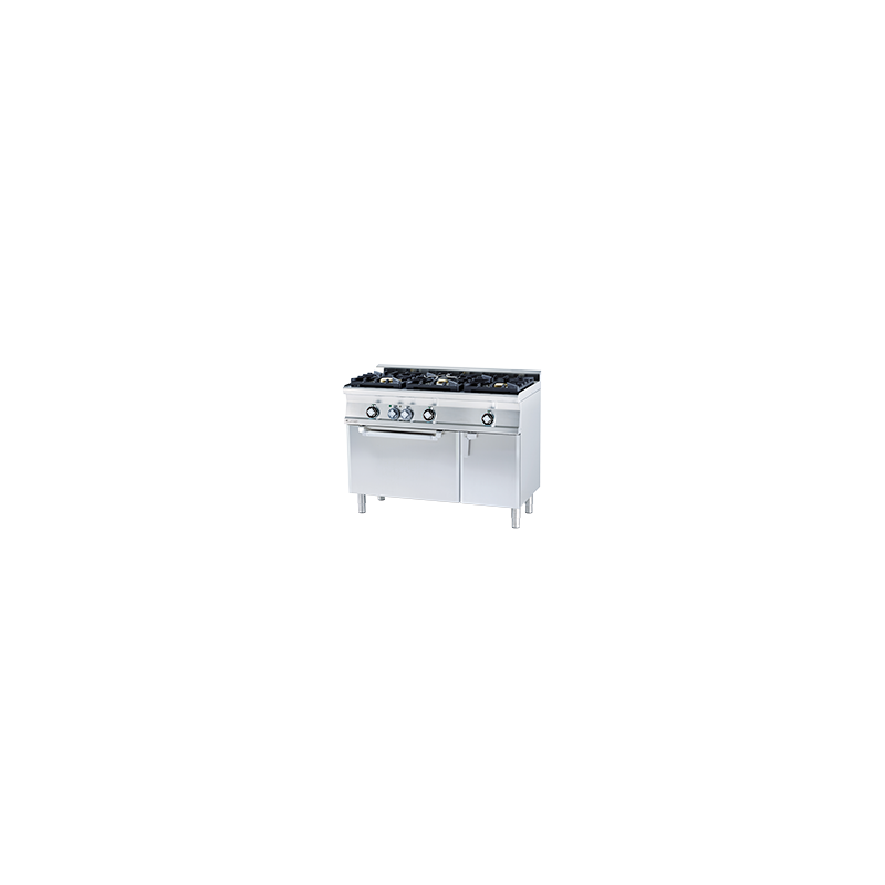 CF3-612 GEMV WOK ﻿﻿Kuchnia gazowa WOK z piekarnikiem elektrycznym