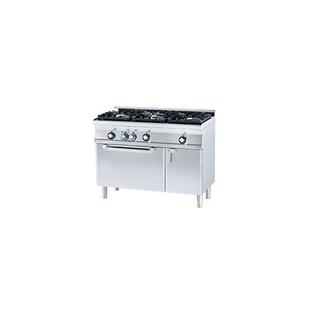 CF3-612 GEMV WOK ﻿﻿Kuchnia gazowa WOK z piekarnikiem elektrycznym
