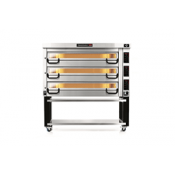 PM 743ED Piec do pizzy 3-komorowy sterowany elektronicznie 3x15x⌀25 cm | Modular PM 700 Pizza Master