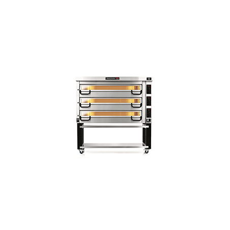 PM 743ED Piec do pizzy 3-komorowy sterowany elektronicznie 3x15x⌀25 cm | Modular PM 700 Pizza Master