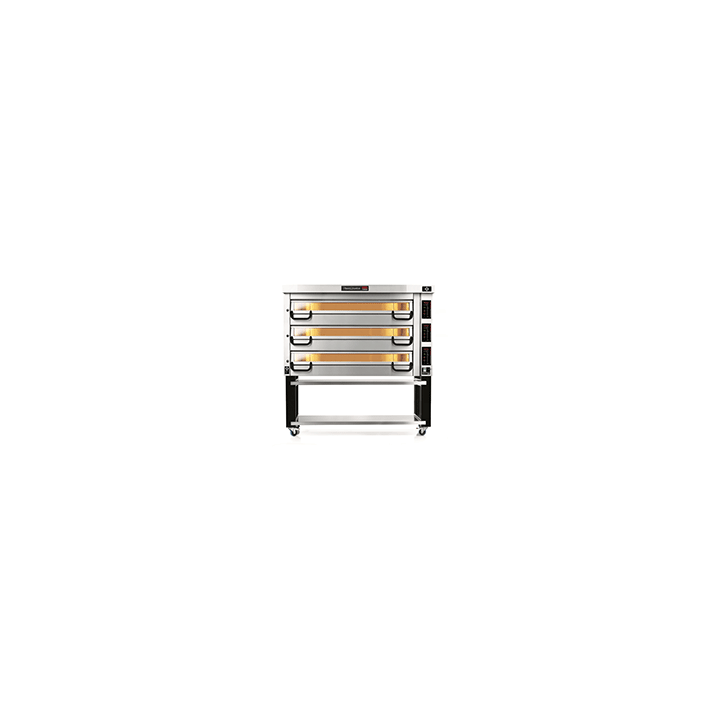 PM 743ED Piec do pizzy 3-komorowy sterowany elektronicznie 3x15x⌀25 cm | Modular PM 700 Pizza Master