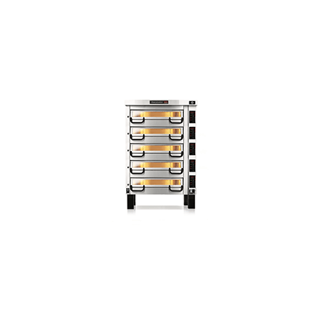 Pizza Master Piec do pizzy 5-komorowy 5x9x⌀25 cm | Modular PM 800 Pizza Master