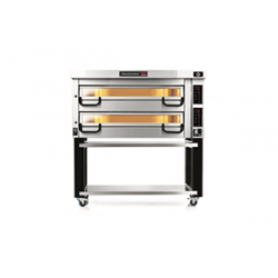 PM 832ED Piec do pizzy 2-komorowy sterowany elektronicznie 2x14x⌀25 cm | Modular PM 800 Pizza Master