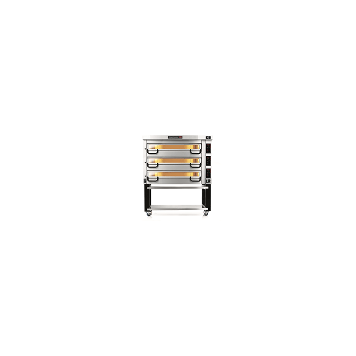 PM 833ED Piec do pizzy 3-komorowy sterowany elektronicznie 3x14x⌀25 cm | Modular PM 800 Pizza Master