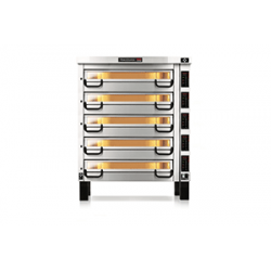PM 835ED Piec do pizzy 5-komorowy sterowany elektronicznie 5x14x⌀25 cm | Modular PM 800 Pizza Master