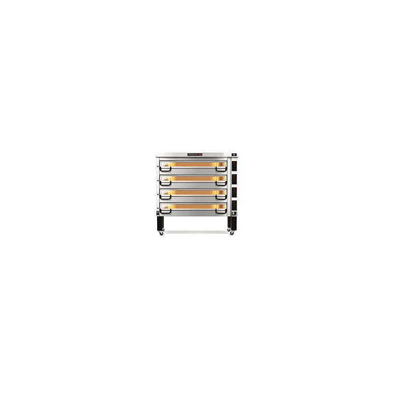 Pizza Master Piec do pizzy 4-komorowy 4x18x⌀25 cm | Modular PM 800 Pizza Master