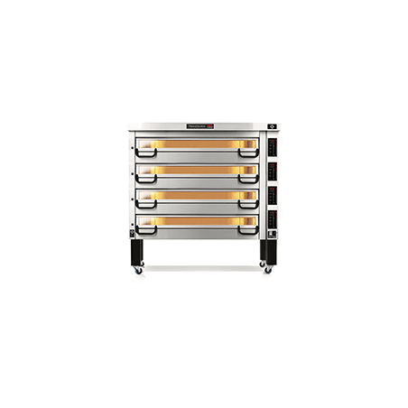 Pizza Master Piec do pizzy 4-komorowy 4x18x⌀25 cm | Modular PM 800 Pizza Master
