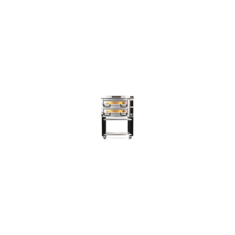 PM 912ED Piec do pizzy 2-komorowy sterowany elektronicznie 2x6x⌀25 cm | Modular PM 900 Pizza Master