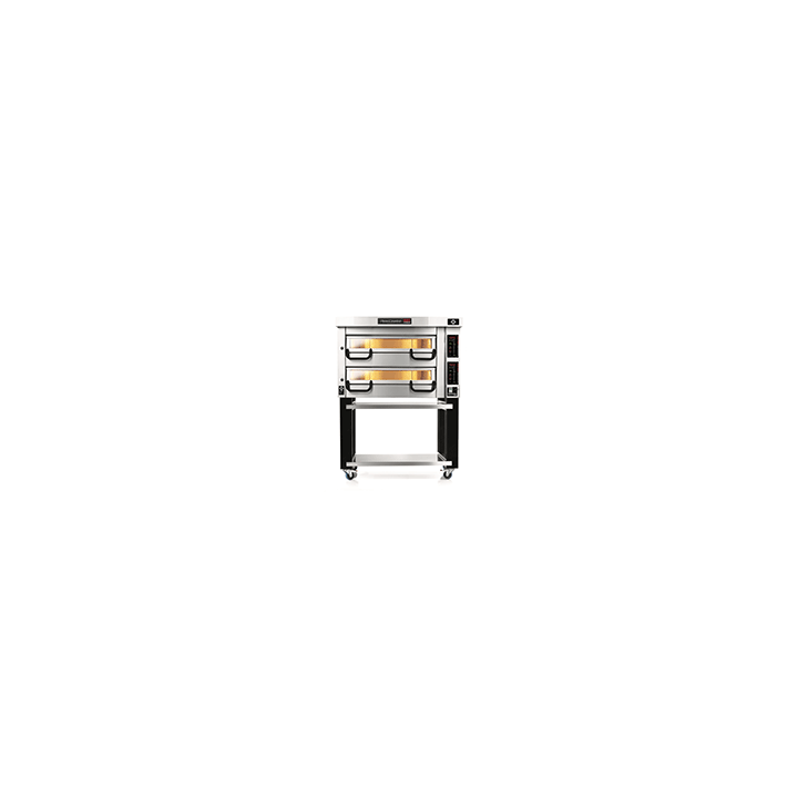 PM 912ED Piec do pizzy 2-komorowy sterowany elektronicznie 2x6x⌀25 cm | Modular PM 900 Pizza Master