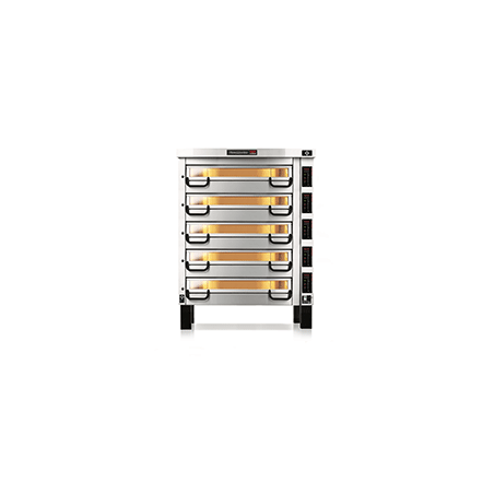 Pizza Master Piec do pizzy 5-komorowy 5x12x⌀25 cm | Modular PM 900 Pizza Master