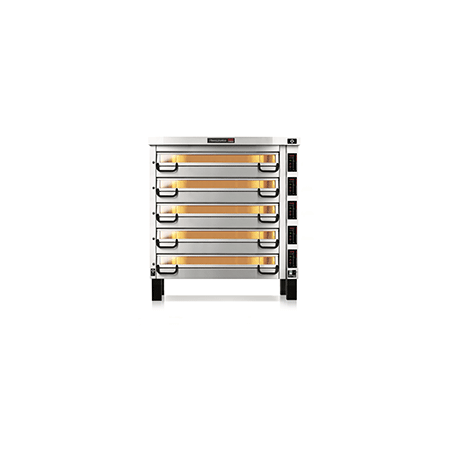 PM 935ED Piec do pizzy 5-komorowy sterowany elektronicznie 5x18x⌀25 cm | Modular PM 900 Pizza Master