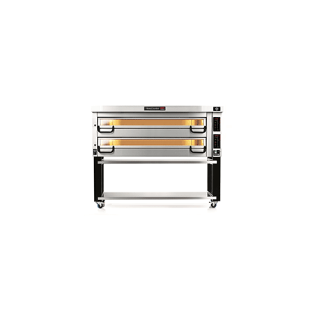 PM 942ED Piec do pizzy 2-komorowy sterowany elektronicznie 2x24x⌀25 cm | Modular PM 900 Pizza Master