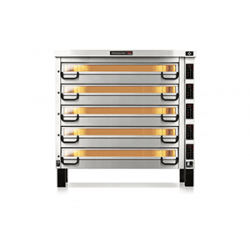 PM 945ED Piec do pizzy 5-komorowy sterowany elektronicznie 5x24x⌀25 cm | Modular PM 900 Pizza Master