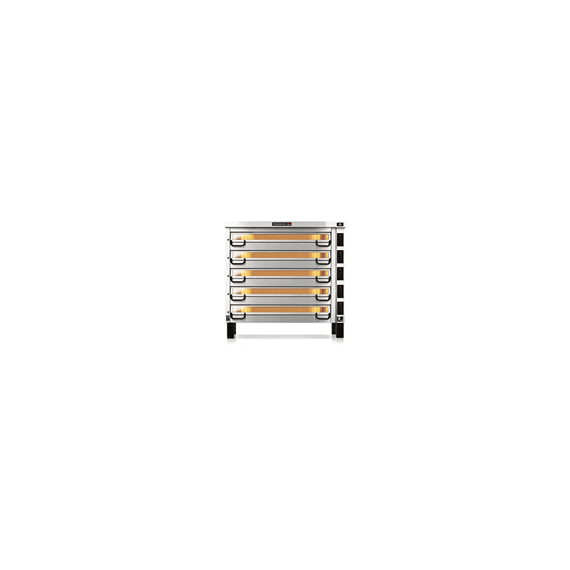 PM 945ED Piec do pizzy 5-komorowy sterowany elektronicznie 5x24x⌀25 cm | Modular PM 900 Pizza Master