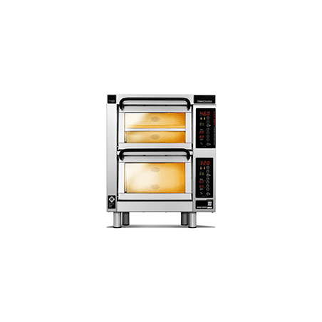 PM 352ED-1 Piec do pizzy 2-komorowy sterowany elektronicznie 3x⌀25 cm - 3 piętra | CounterTop 350 Pizza Master