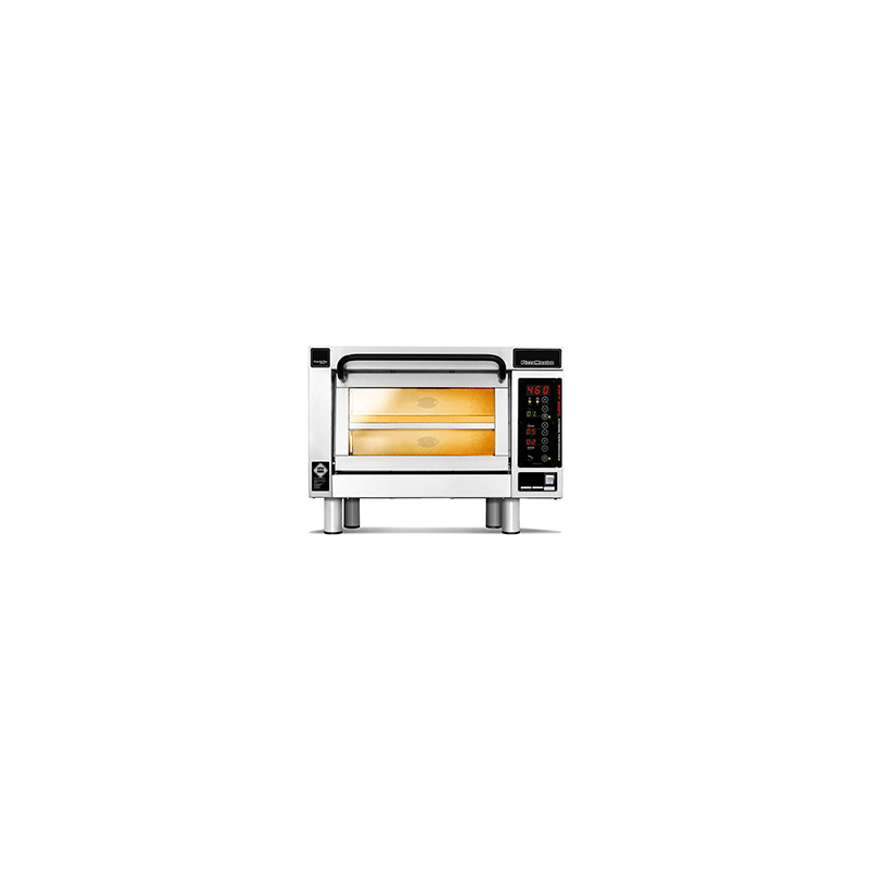 PM 401ED-1 Piec do pizzy 1-komorowy sterowany elektronicznie 2x⌀25 cm - 2 piętra | CounterTop 400 Pizza Master