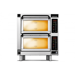 PM 402ED Piec do pizzy 2-komorowy sterowany elektronicznie 2x⌀25 cm - 2 piętra | CounterTop 400 Pizza Master