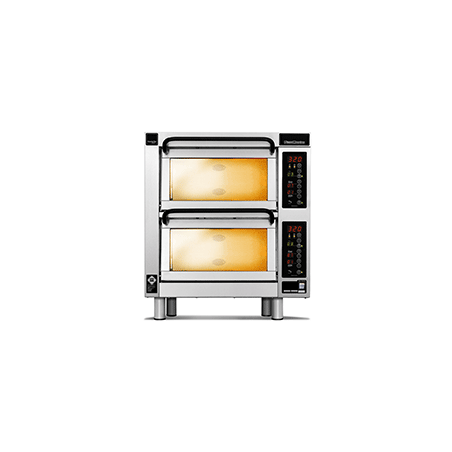 PM 402ED Piec do pizzy 2-komorowy sterowany elektronicznie 2x⌀25 cm - 2 piętra | CounterTop 400 Pizza Master