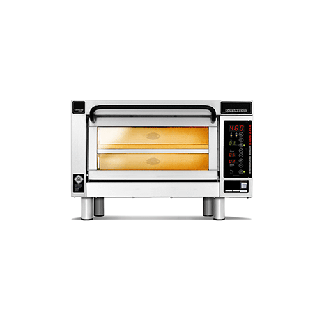 PM 451ED-1 Piec do pizzy 1-komorowy sterowany elektronicznie 4x⌀25 cm - 2 piętra | CounterTop 450 Pizza Master