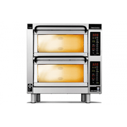 PM 452ED Piec do pizzy 2-komorowy sterowany elektronicznie 4x⌀25 cm - 2 piętra | CounterTop 450 Pizza Master