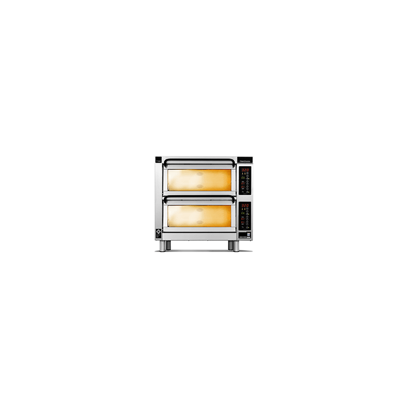 PM 552ED Piec do pizzy 2-komorowy sterowany elektronicznie 8x⌀25 cm - 2 piętra | CounterTop 550 Pizza Master