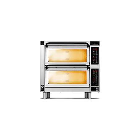 PM 552ED Piec do pizzy 2-komorowy sterowany elektronicznie 8x⌀25 cm - 2 piętra | CounterTop 550 Pizza Master