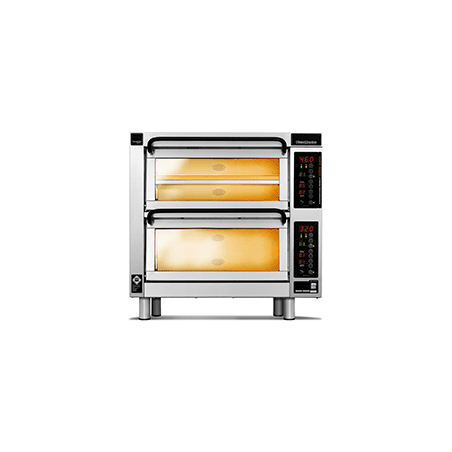PM 552ED-1 Piec do pizzy 2-komorowy sterowany elektronicznie 12x⌀25 cm - 3 piętra | CounterTop 550 Pizza Master