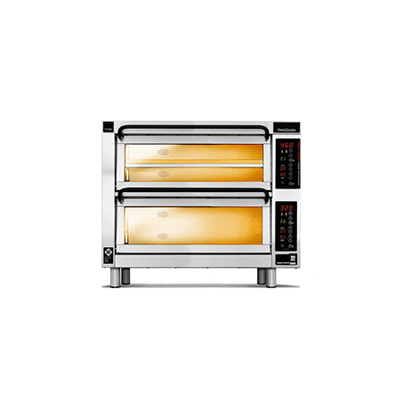PM 352ED-DW Piec do pizzy 2-komorowy sterowany elektronicznie 4x⌀25 cm - 2 piętra | CounterTop 350 Pizza Master
