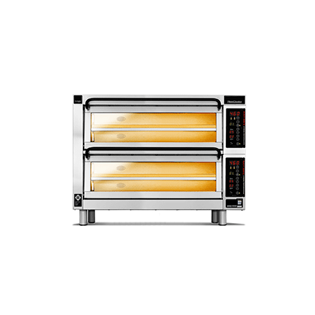 PM 402ED -1DW Piec do pizzy 2-komorowy sterowany elektronicznie 12x⌀25 cm - 3 piętra | CounterTop 400 Pizza Master