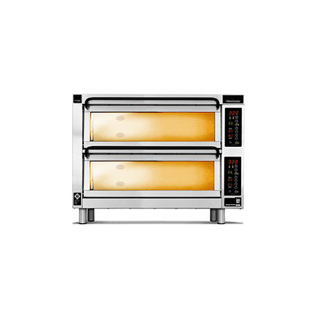 PM 402ED -2DW Piec do pizzy 2-komorowy sterowany elektronicznie 16x⌀25 cm - 4 piętra | CounterTop 400 Pizza Master