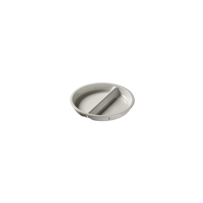 Talerz porcelanowy obiadowy, dzielony