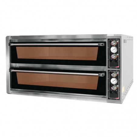 Piec do pizzy dwupoziomowy P-1234WS 6x34cm