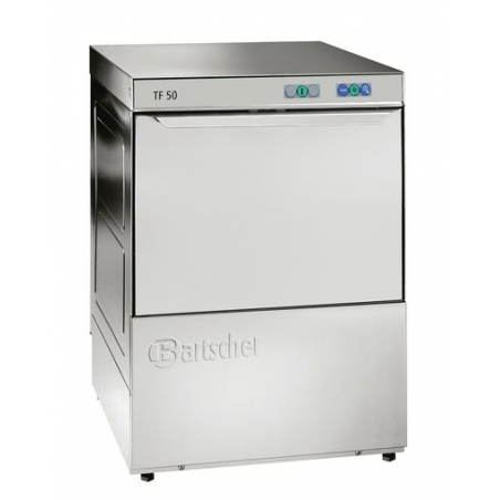 Zmywarka gastronomiczna z pompą wypompowującą, kosz: 500x500 mm | BARTSCHER, Deltamat TF 50 L
