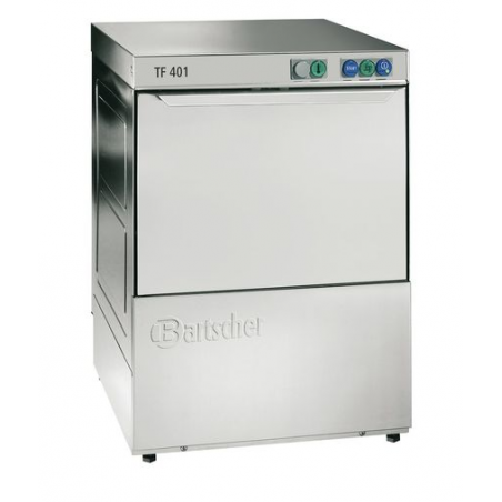 Zmywarka gastronomiczna do szkła ze zmiękczaczem wody, kosz: 400x400 mm | BARTSCHER, Deltamat TF 401 W