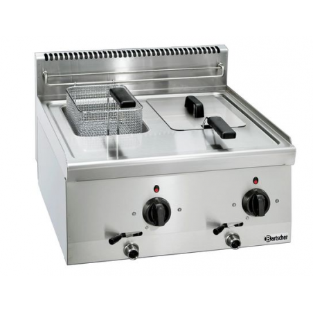 Frytownica elektryczna 2x6 l | BARTSCHER, 600 Imbiss